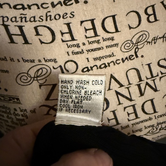 Cache Black Sleeveless Top with Silver Detailing. Vintage! - Picture 12 of 12